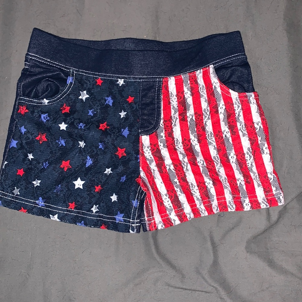 American flag shorts